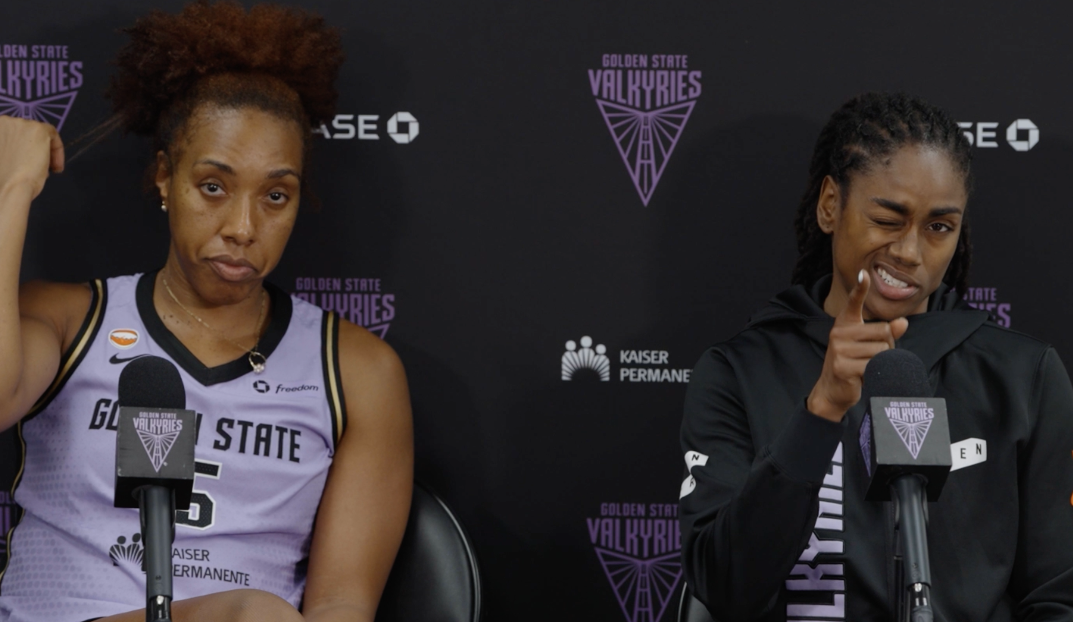 Tiffany Hayes and Kayla Thornton Postgame Press Conference | 8/30/26